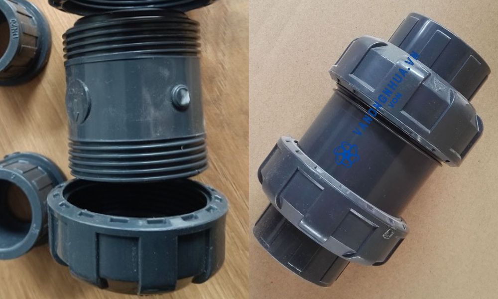 nhận biết van 1 chiều nhựa rắc co bị hỏng
