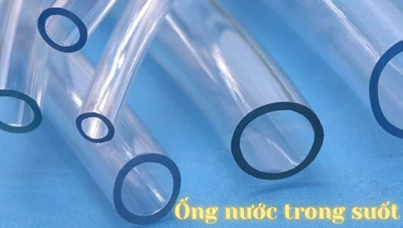 ống nước trong suốt