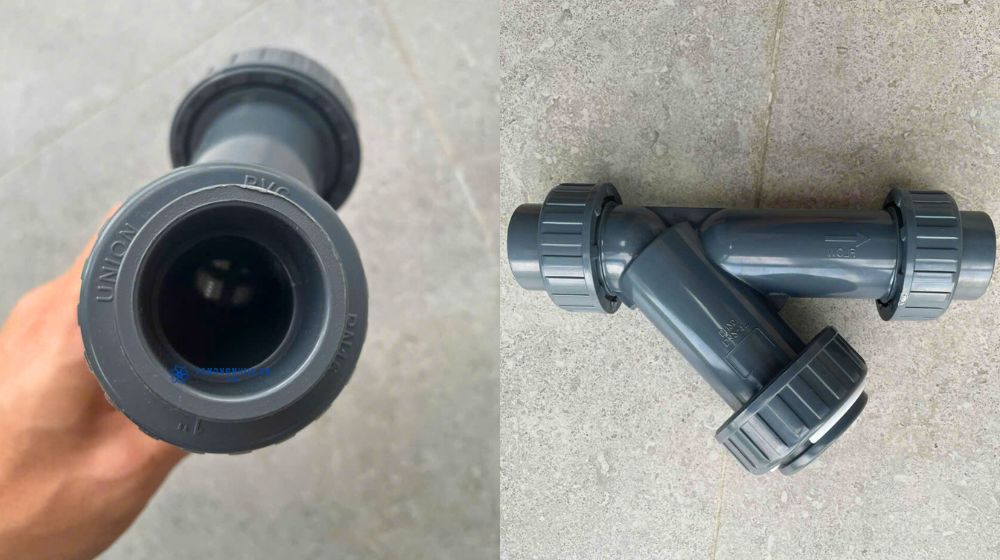 so sánh y lọc PVC uPVC và cPVC