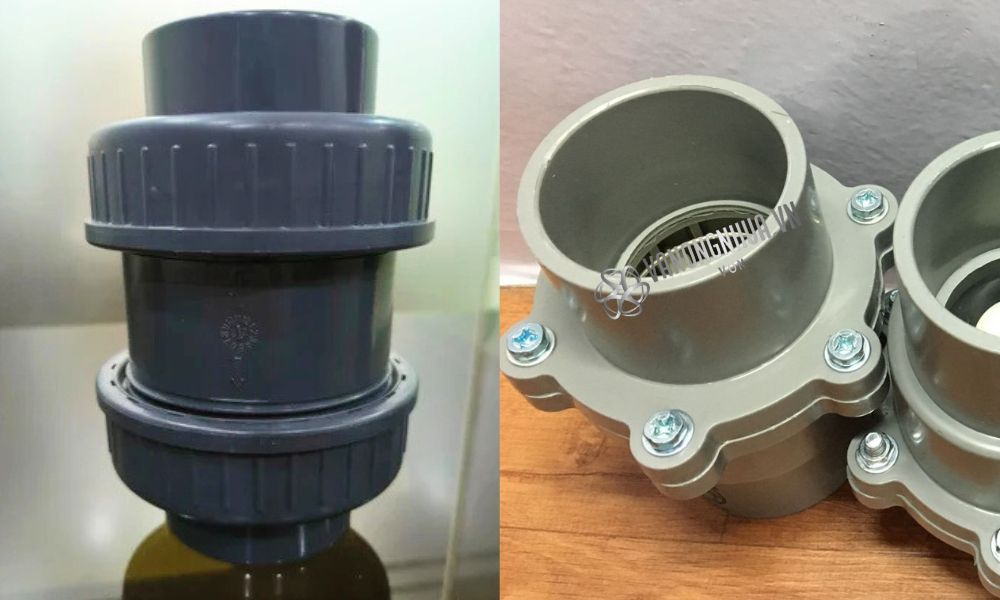 tuổi thọ van 1 chiều nhựa phi 60