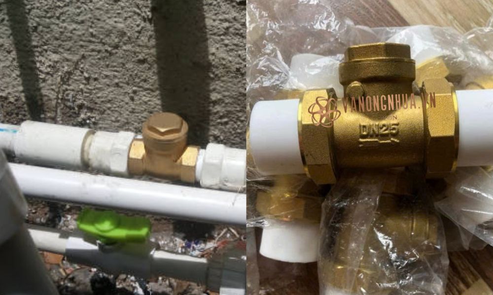 ứng dụng van 1 chiều ppr d25