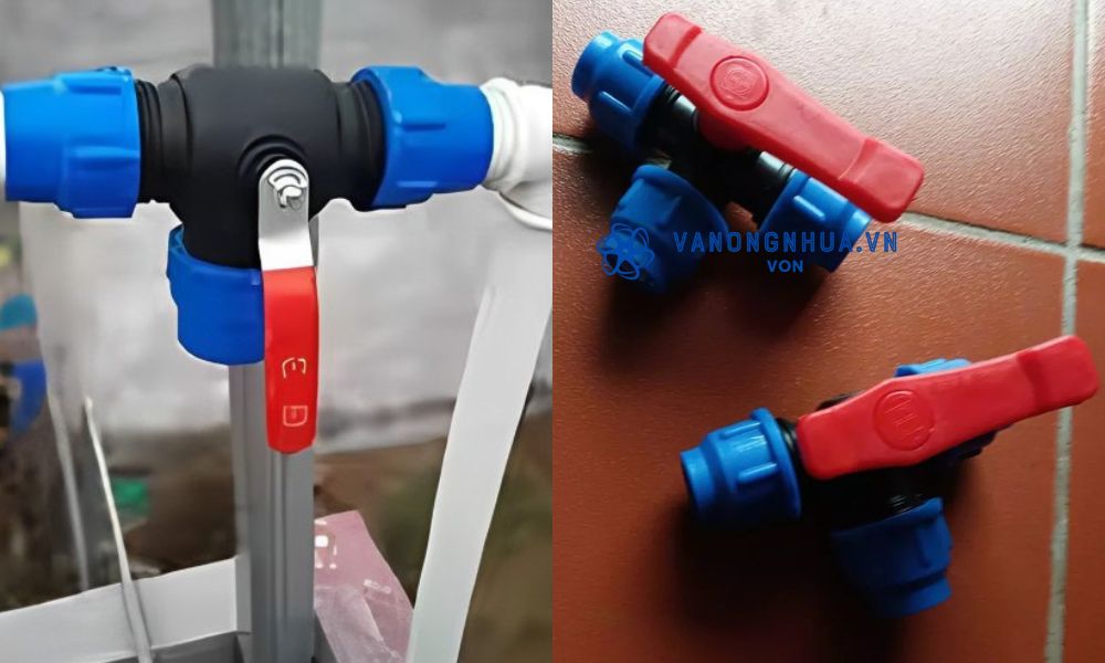 ứng dụng van bi nhựa 3 ngã