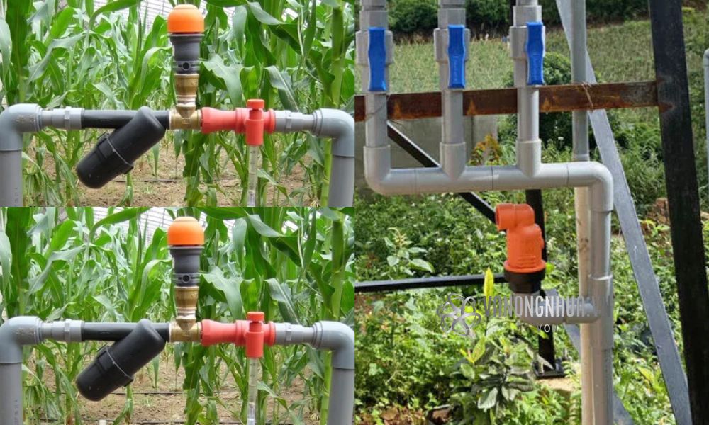 ứng dụng van xả khí nhựa