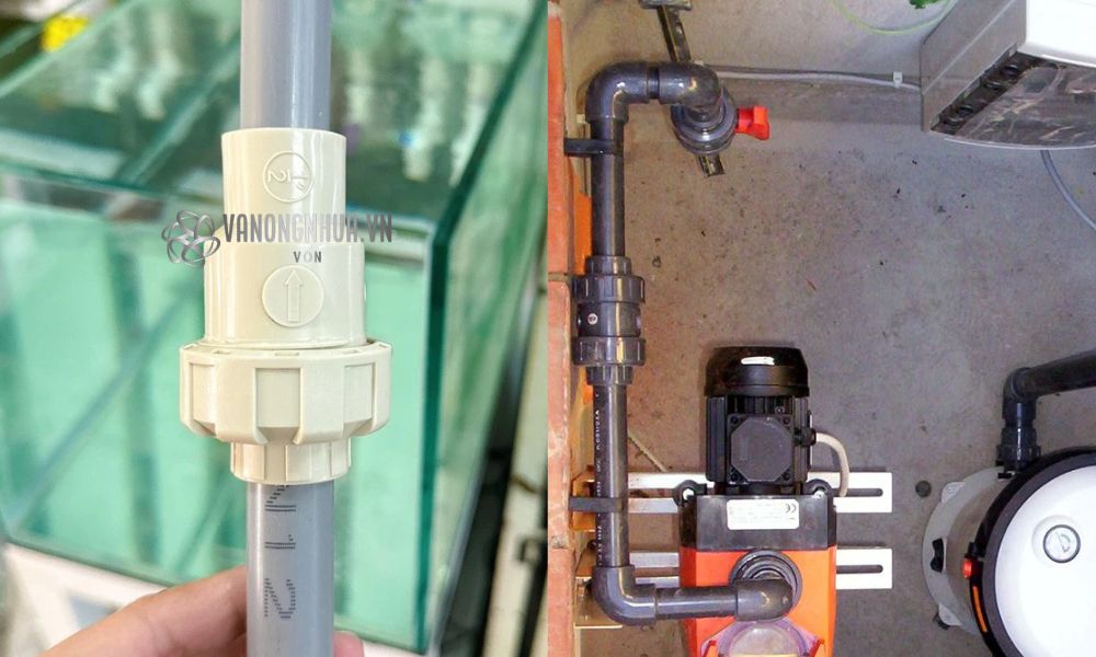 van 1 chiều cpvc nối ống pvc
