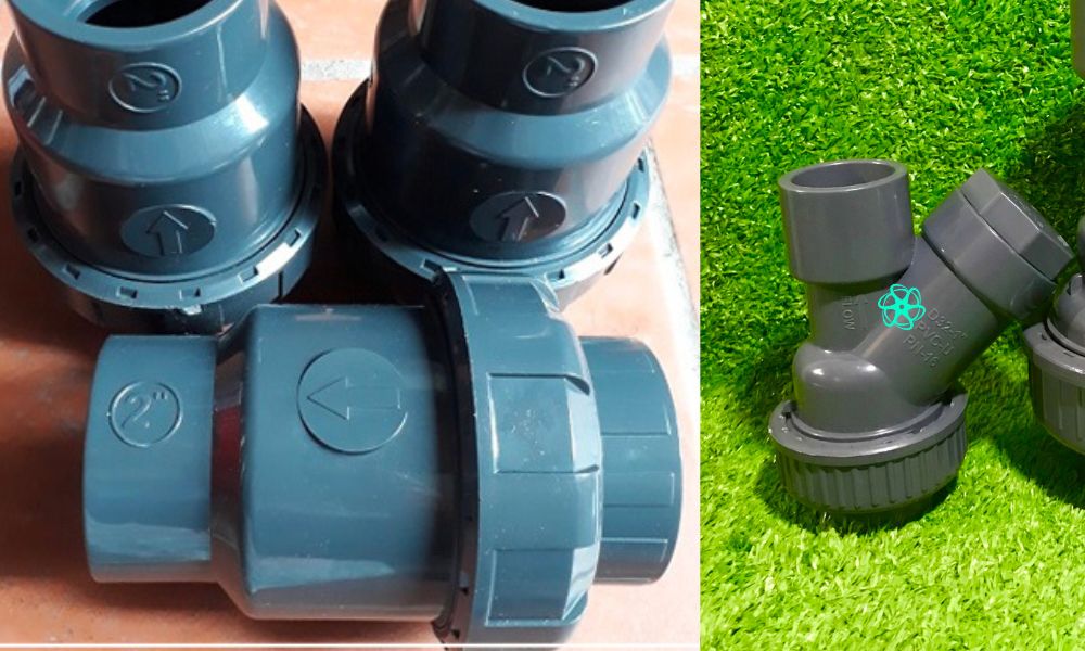 van 1 chiều nhựa pvc upvc