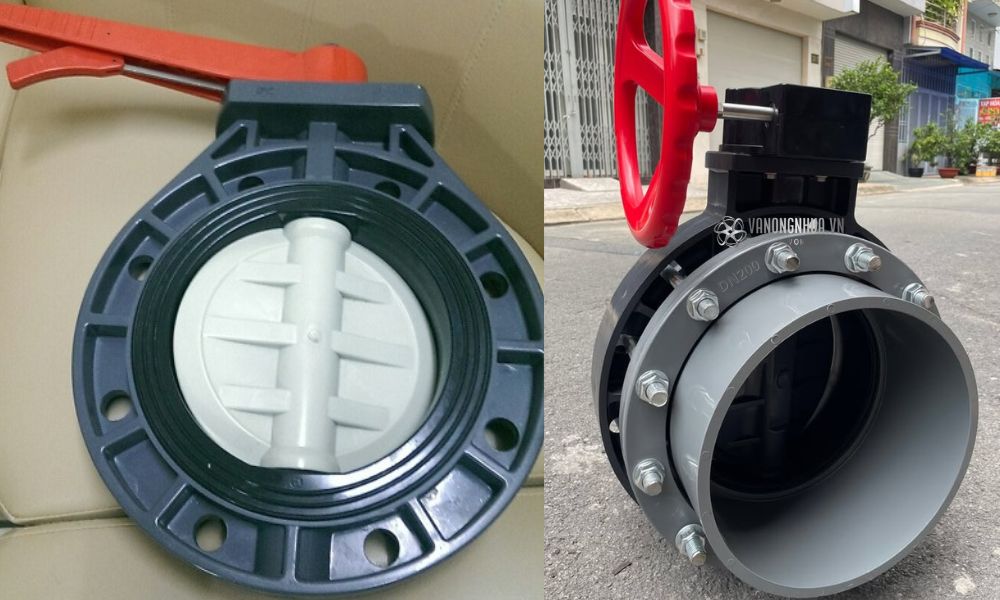 van bướm nhựa dn200 là gì
