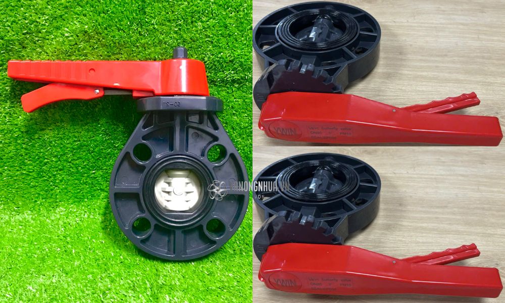 van bướm tay gạt pvc là gì