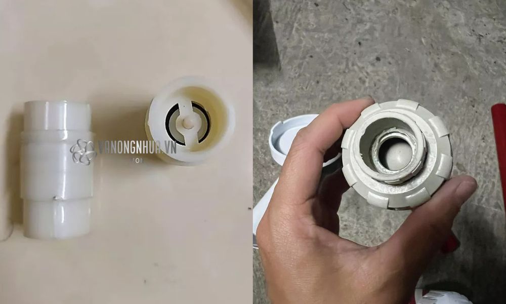 vận hành van 1 chiều cpvc