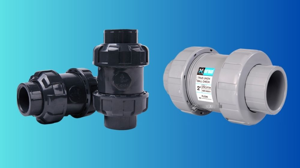 vật liệu chế tạo van 1 chiều pvc