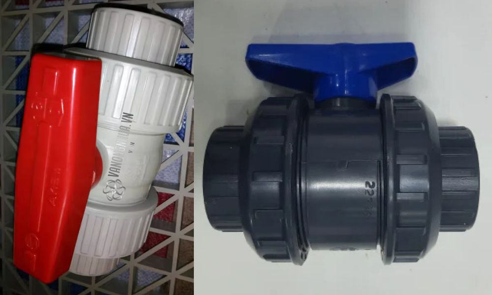 vật liệu chế tạo van bi nhựa rắc co