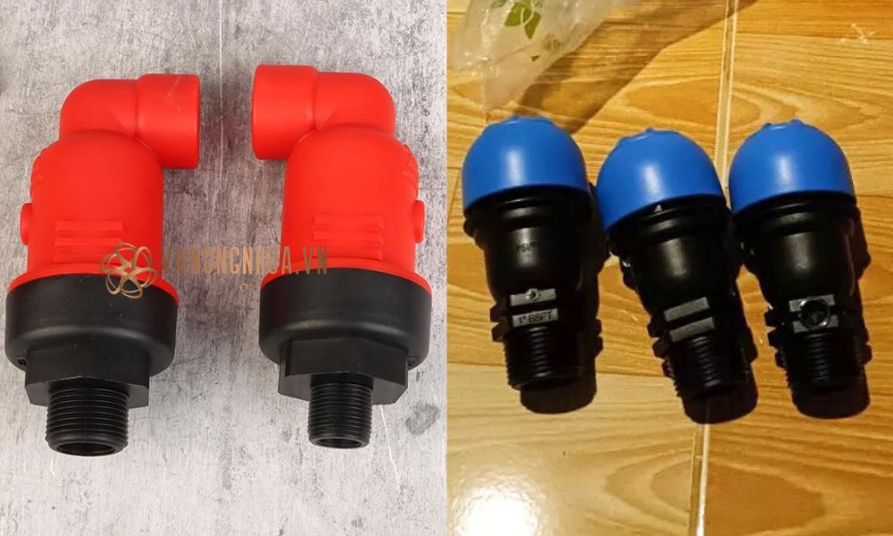xác định kích thước van xả khí nhựa