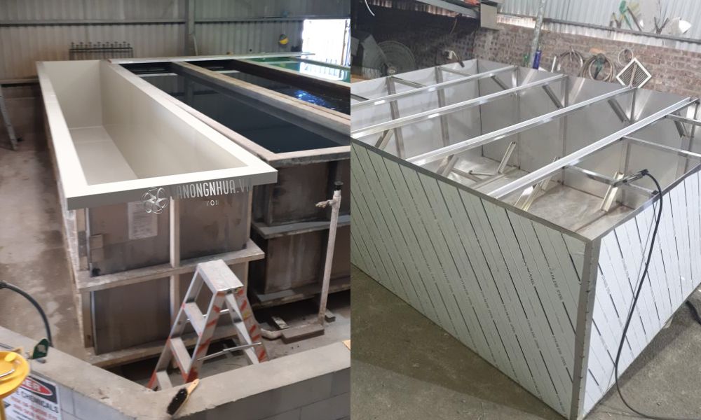 bồn nhựa pp kim loại