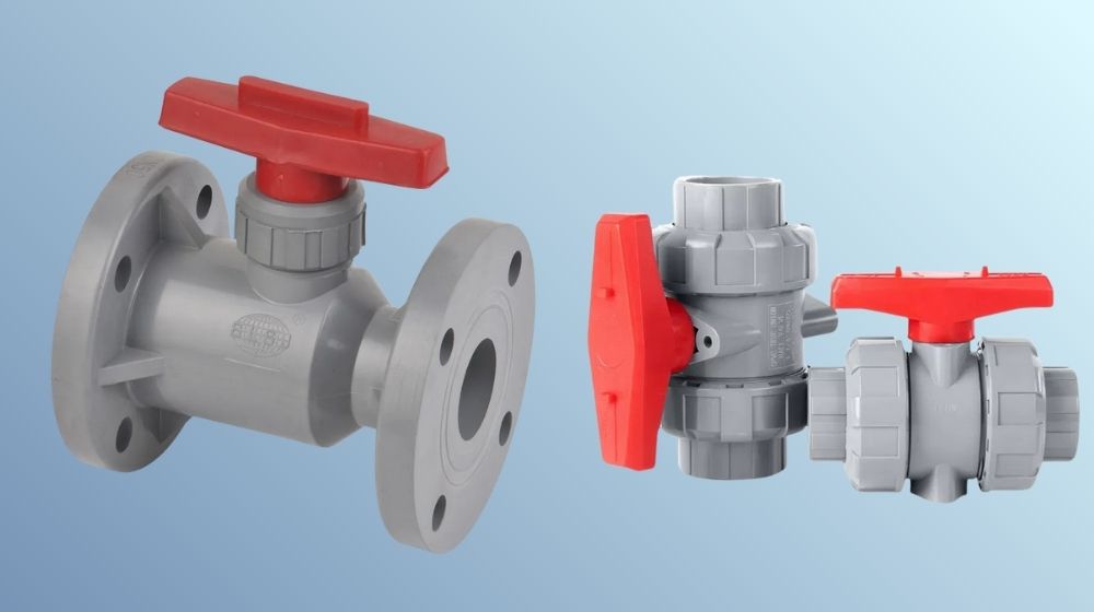 các chủng loại van nhựa cPVC SCH80
