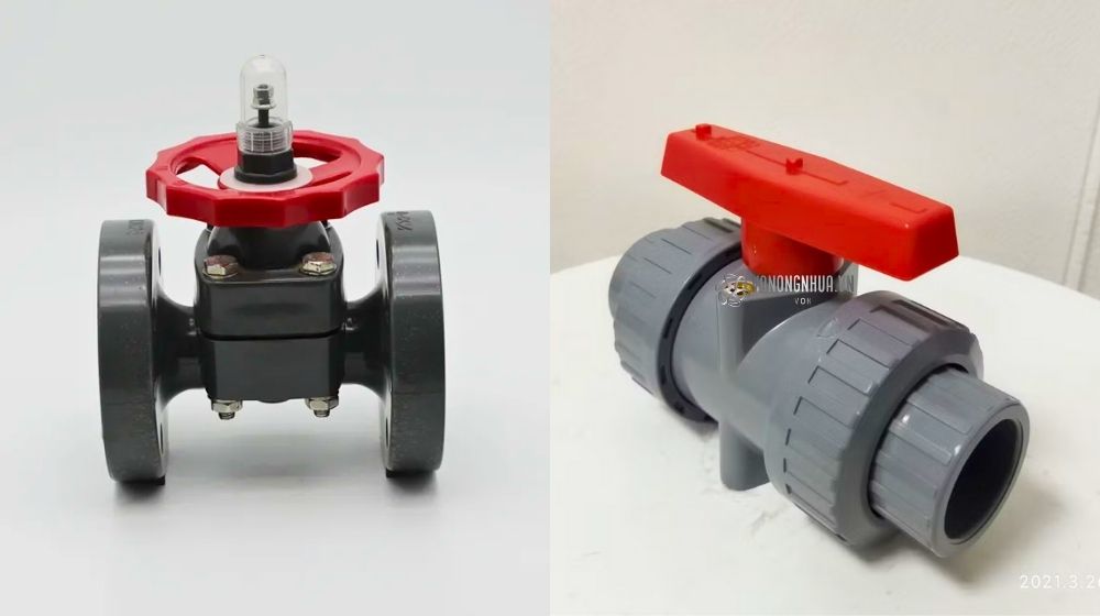 các chủng loại van nhựa cPVC SCH80