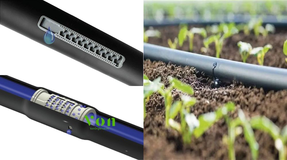 cấu trúc và lắp đặt ống tưới nhỏ giọt Dekko