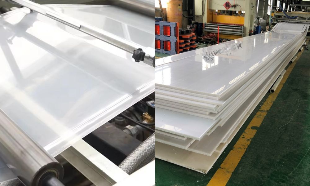 chế tạo tấm nhựa pp