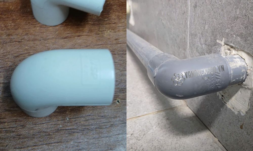 co pvc 27 nối ống nào