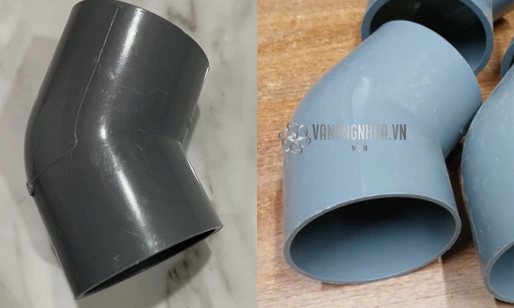 co pvc 90 và chếch