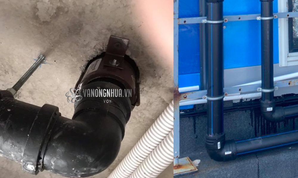 cút 90 hdpe nước nóng