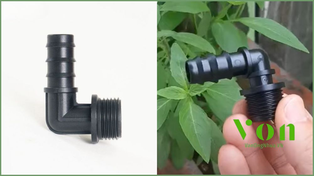 cút ống tưới Dekko nối ren và đuôi chuột