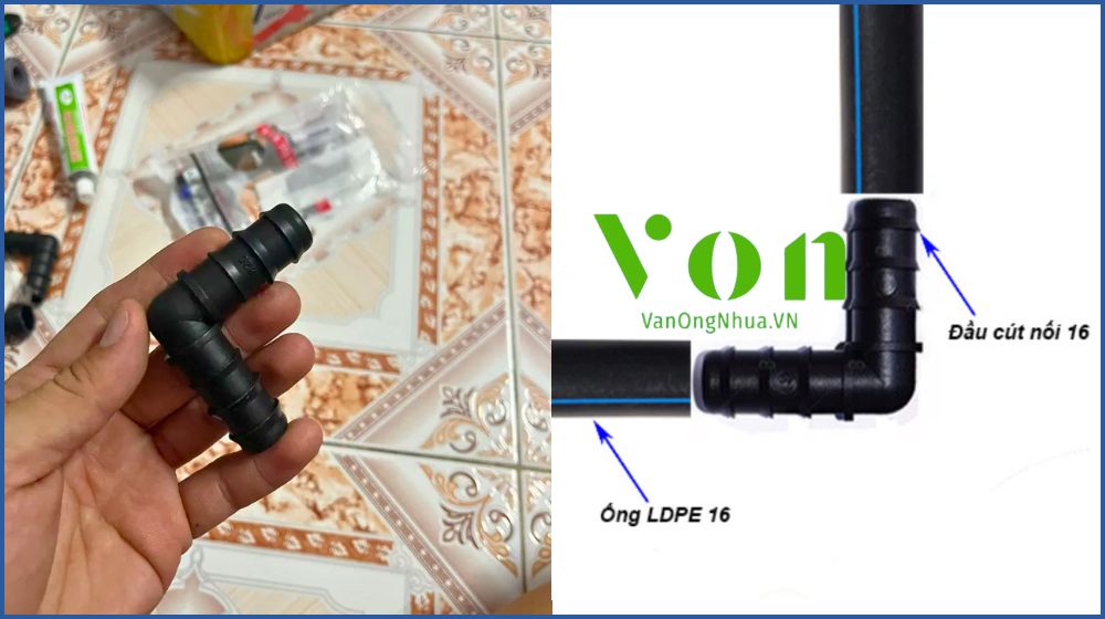 cút ống tưới Dekko thông thường