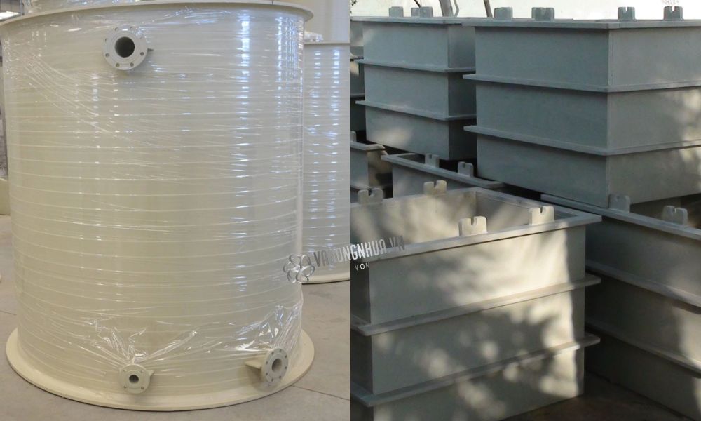 giá bồn nhựa pp