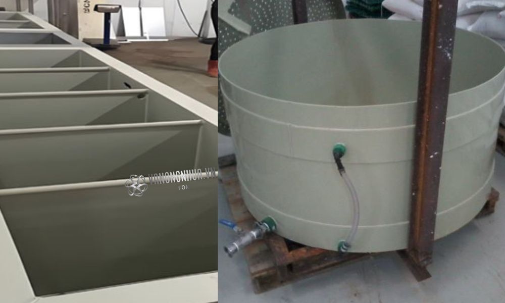 gia công bồn nhựa pp
