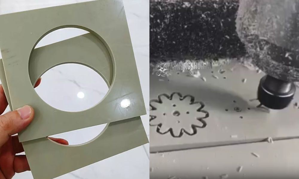 gia công tấm nhựa pp