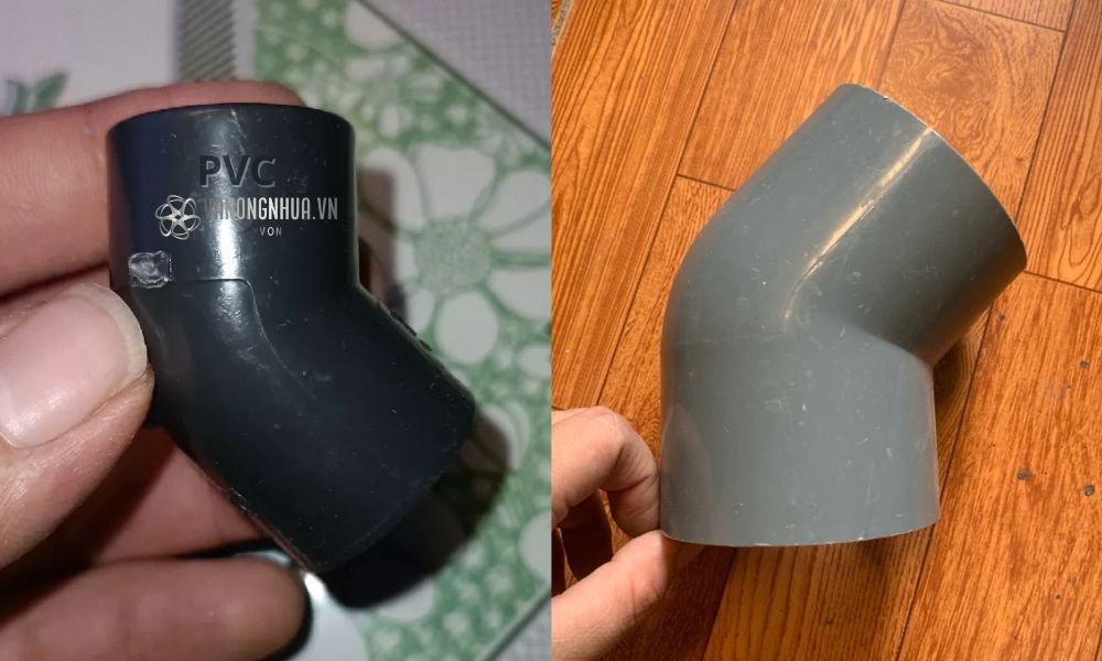 góc lệch chếch pvc