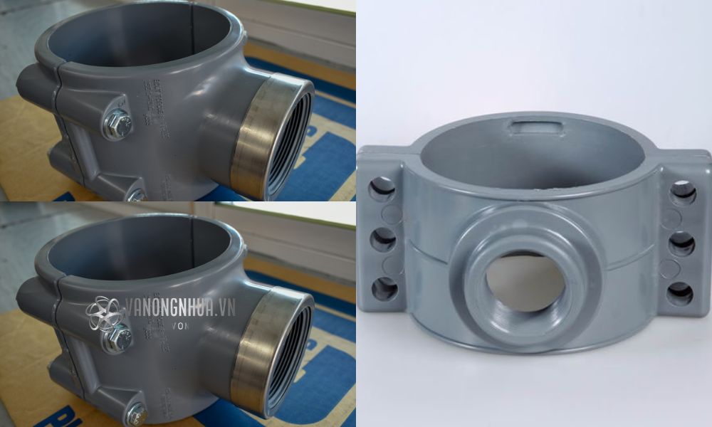 kết nối đai khởi thủy pvc 114