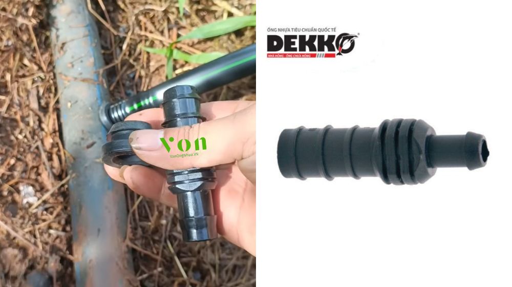 khởi thủy ống tưới Dekko