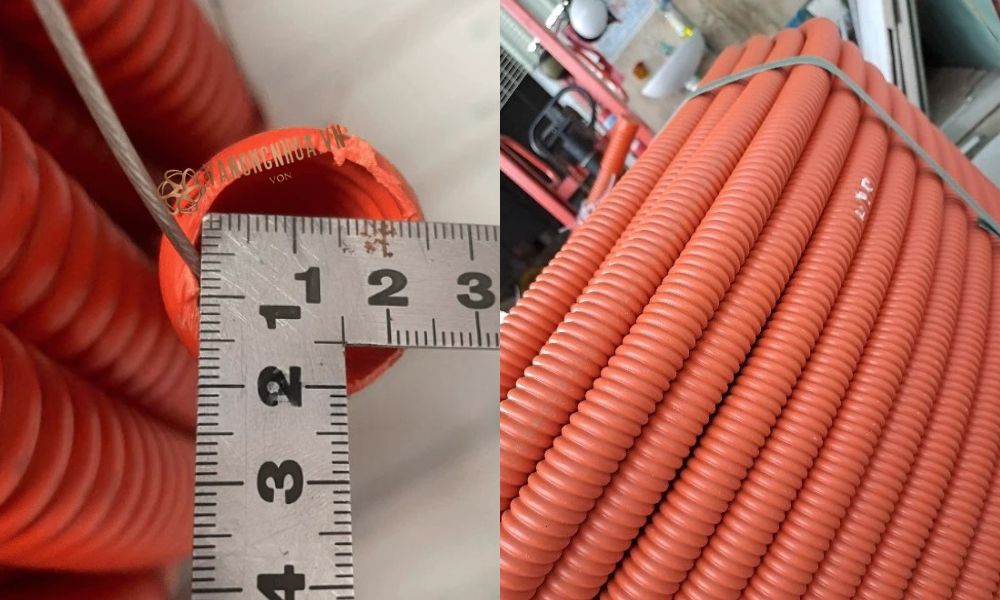 kích thước ống nhựa xoắn hdpe 32 25