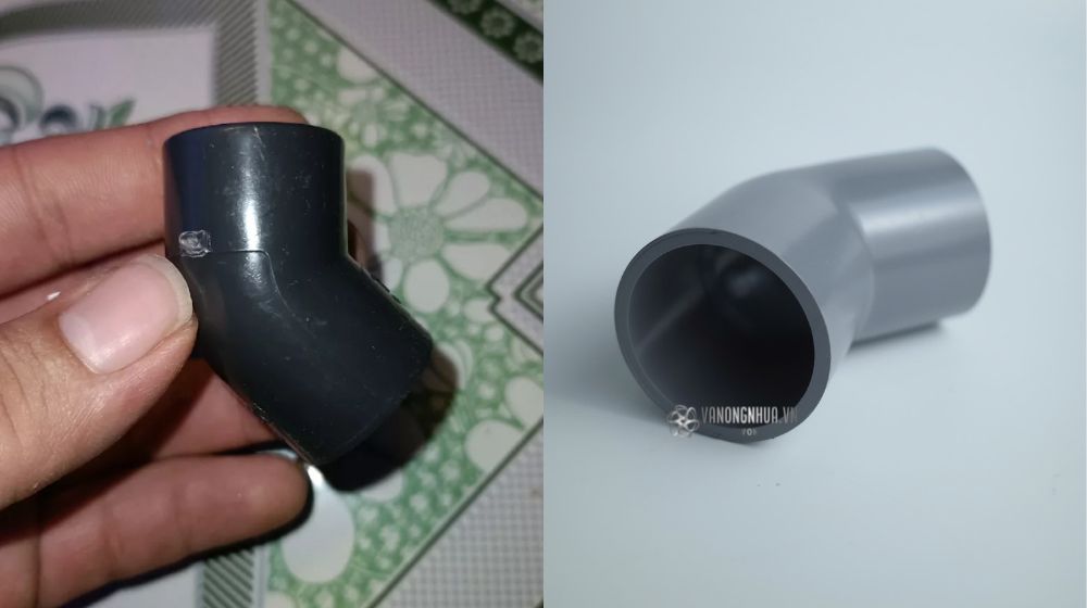 kích thước và áp suất làm việc của chếch nhựa