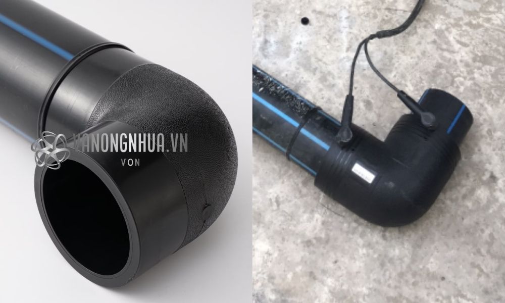 kiểu kết nối cút hdpe 110