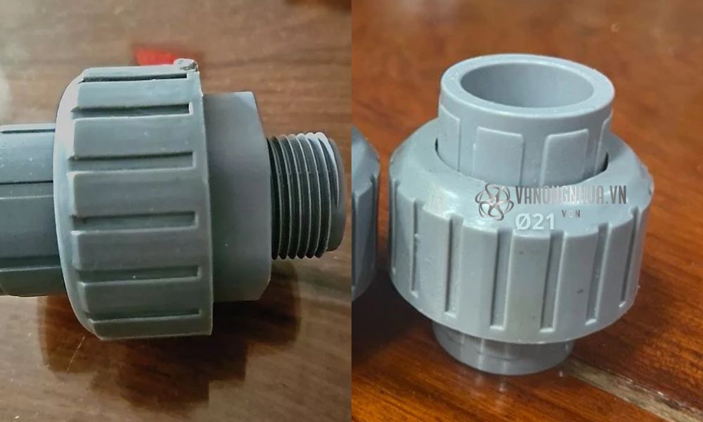 kiểu kết nối rắc co nhựa 21