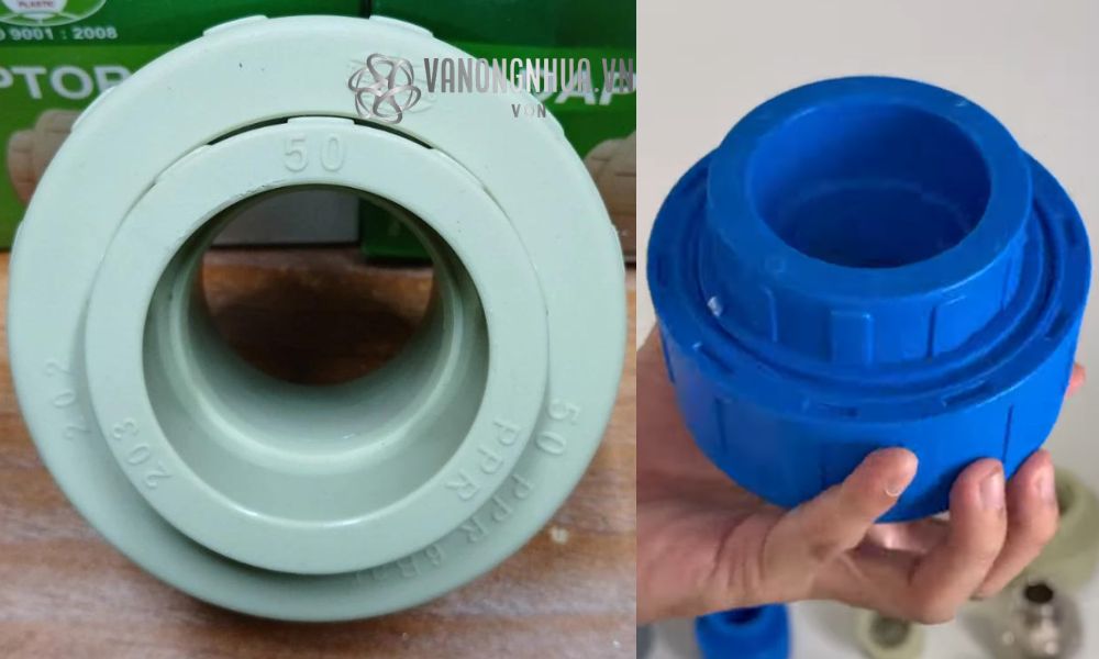 kiểu kết nối rắc co ppr d50