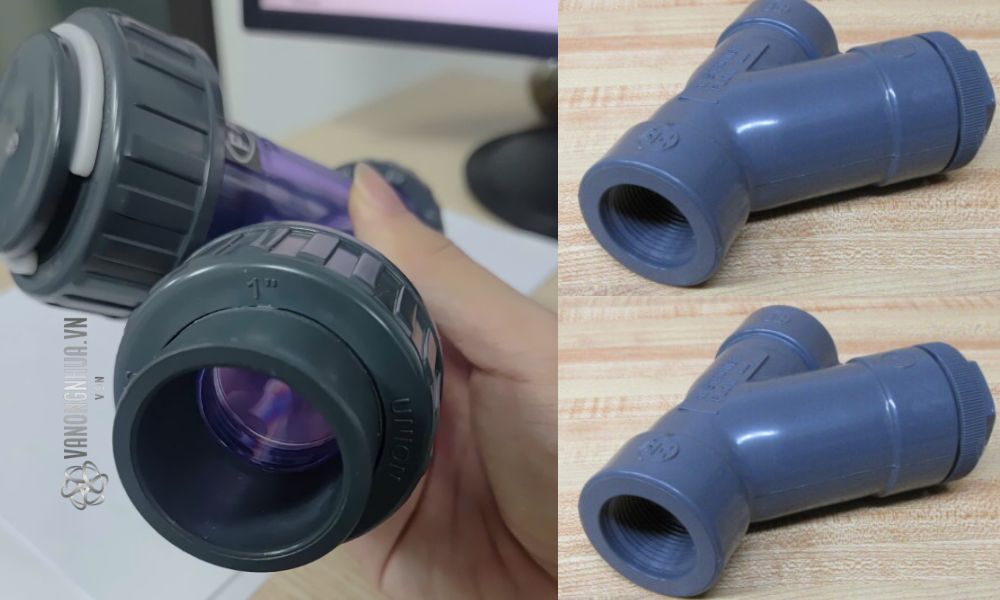 kiểu kết nối y strainer pvc
