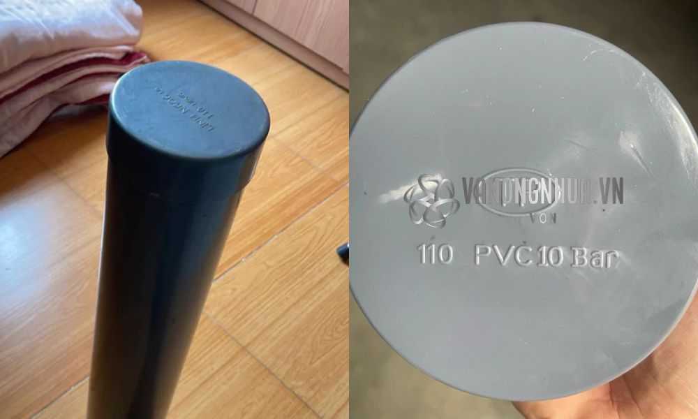 lắp đặt nắp bịt ống nhựa pvc 110