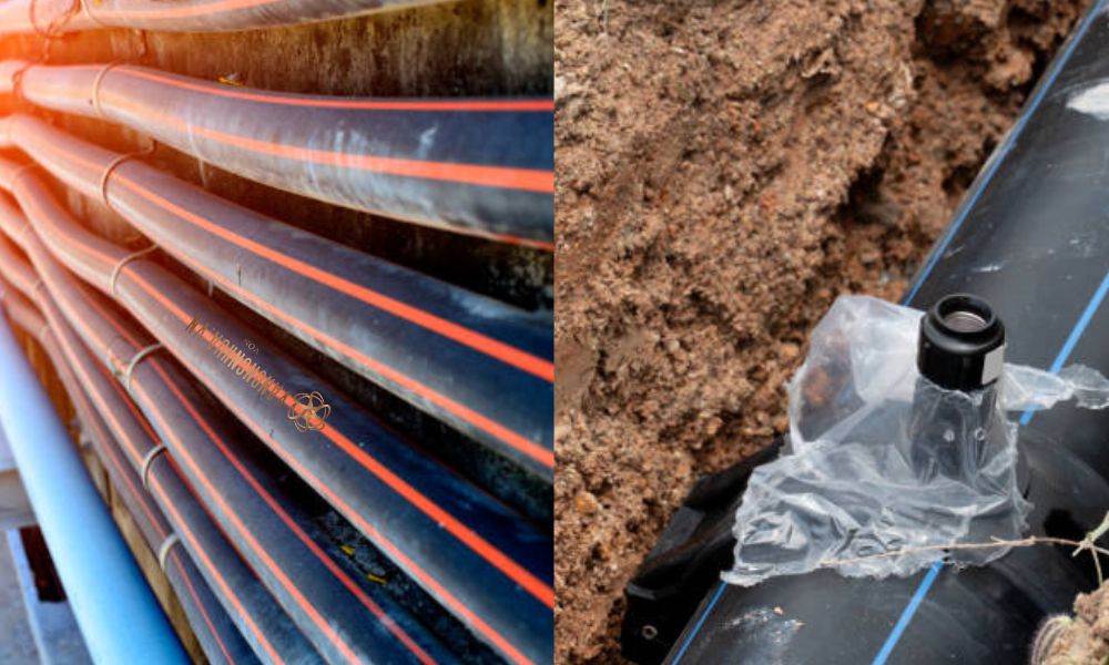 màu ống hdpe luồn dây điện trơn