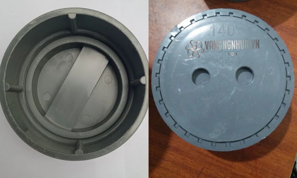 màu sắc bịt xả thông tắc pvc 140