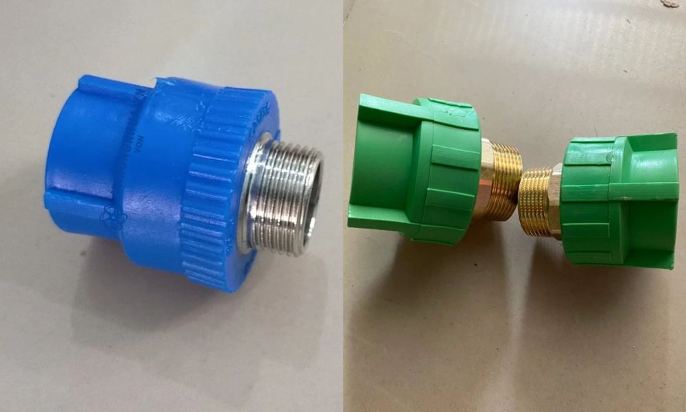 màu sắc đầu nối ren ngoài ppr