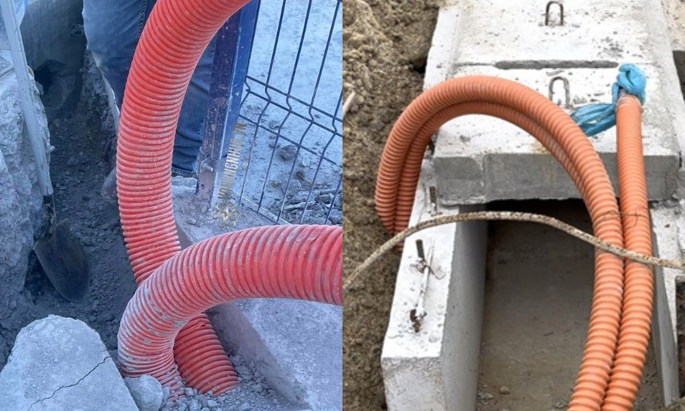 ống nhựa xoắn hdpe 85 65 chịu nhiệt
