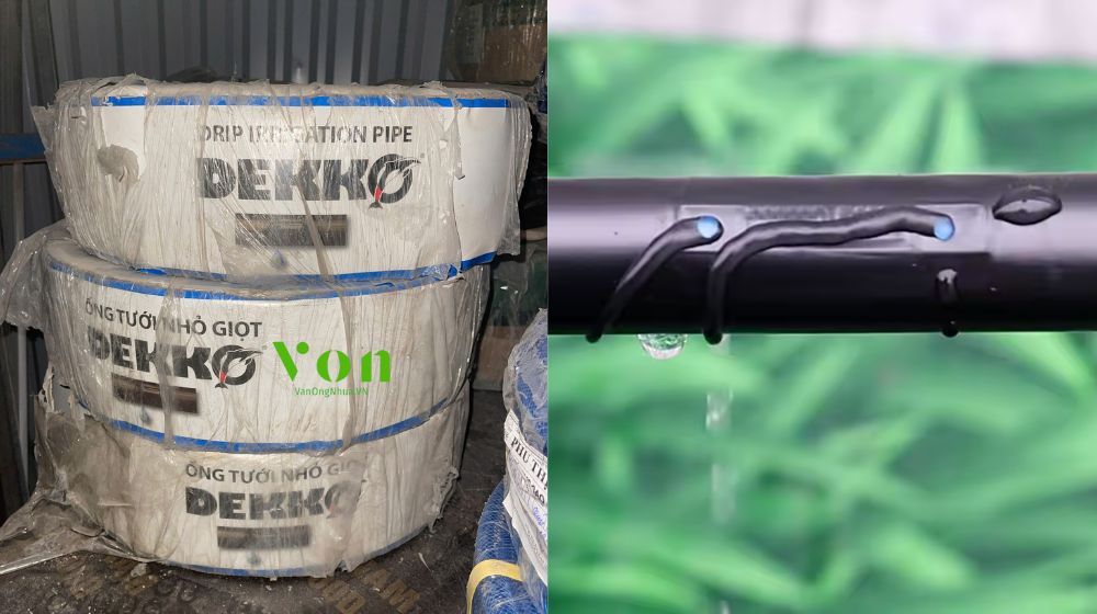 ống tưới nhỏ giọt Dekko là gì