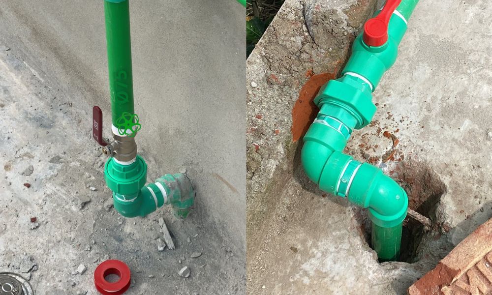 rắc co ppr d75 nước uống