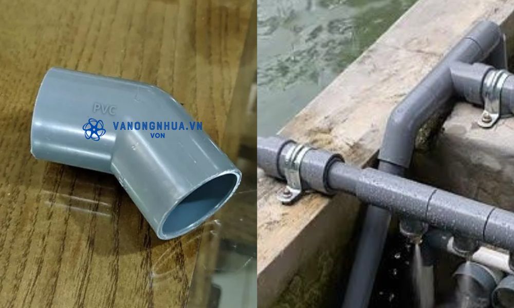 tên gọi khác co 45 độ pvc