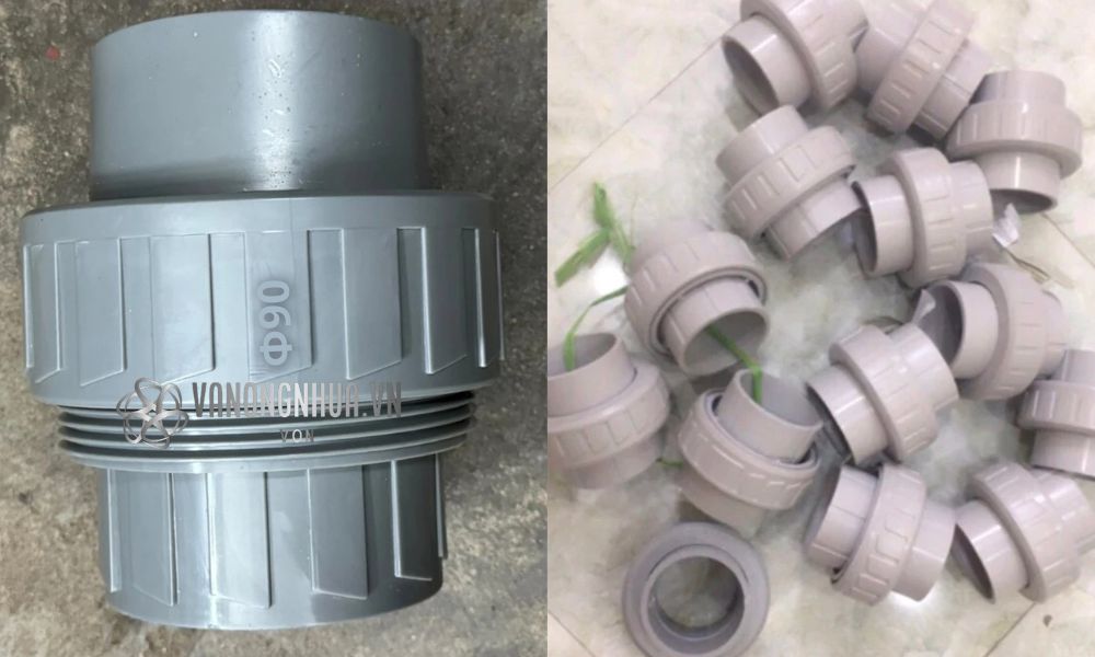 tránh rò rỉ rắc co nhựa 90