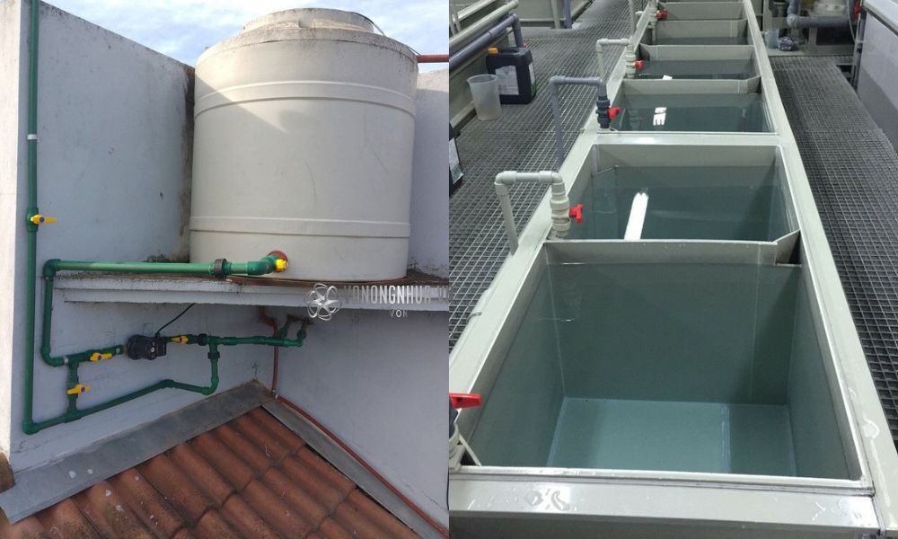 ứng dụng bồn nhựa pp