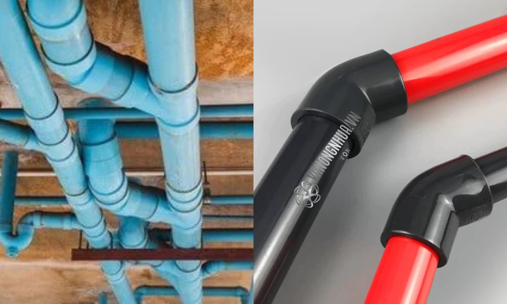 ứng dụng co 45 độ pvc