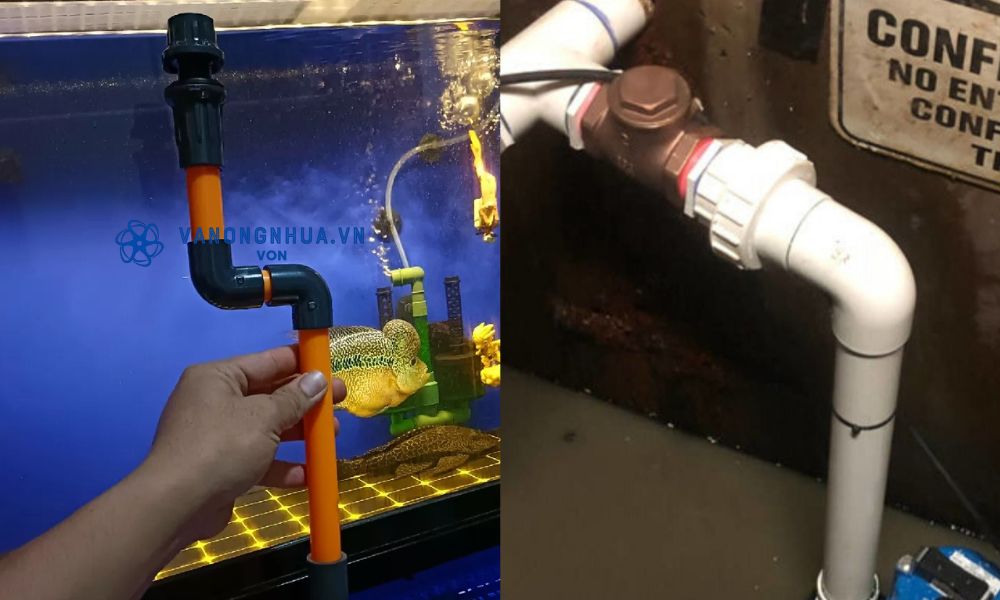 ứng dụng co 90 độ pvc