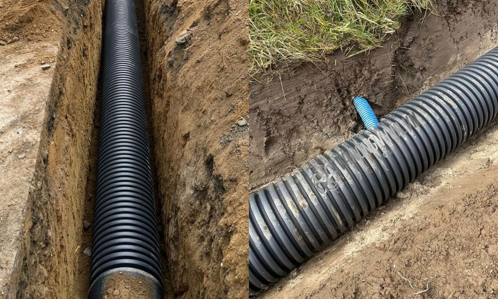 ứng dụng ống hdpe 2 vách